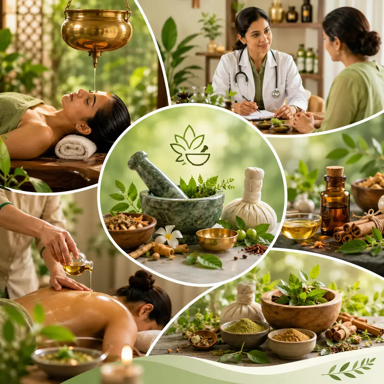 Ayurvedic hospital services and therapies