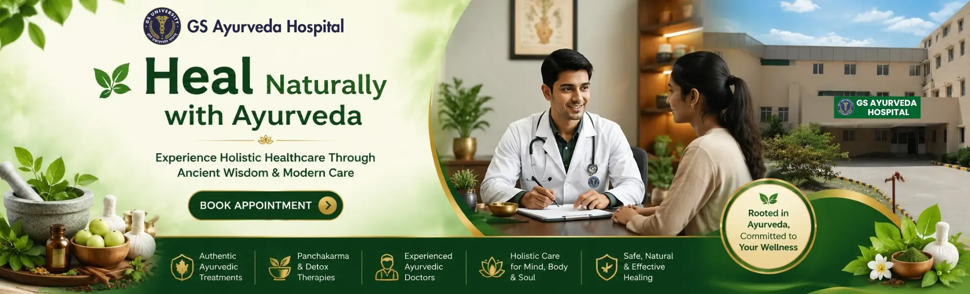 GS Ayurveda Hospital banner 1